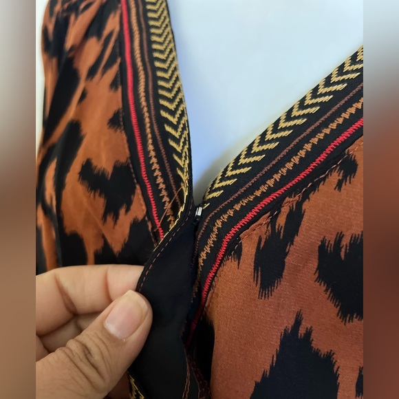 Umgee Chic Cheetah Print Dress 1X - Picture 9 of 14